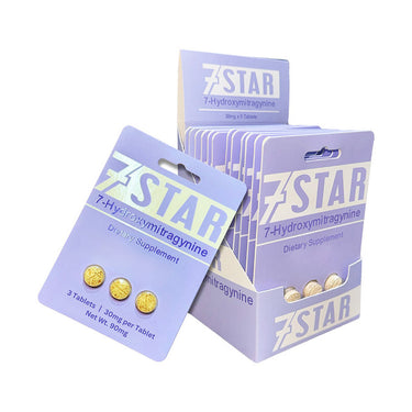 7 Star -Hydroxymitragynine Kratom 5ct (12pck)