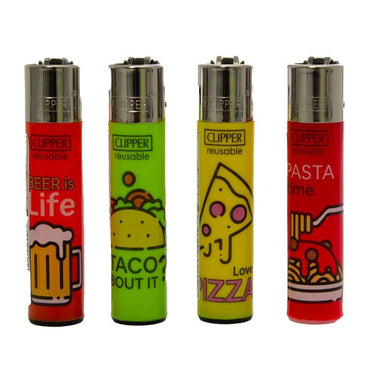 CLIPPER – Food Butane Lighters 48+5 Free