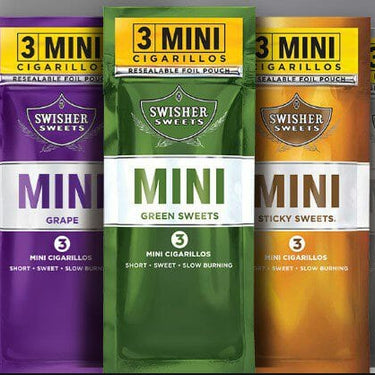 Swisher Sweet Mini Cigarillos 3ct (15Pck)