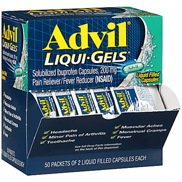 Advil Liqui-Gels Pain Reliever 200mg 2ct (25pck)