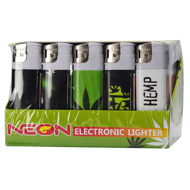 NEON ELECTRONIC LIGHTER 50CT