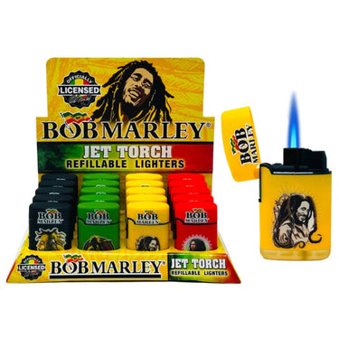 Bob Marley Jet Torch Lighters 20ct (5pck)