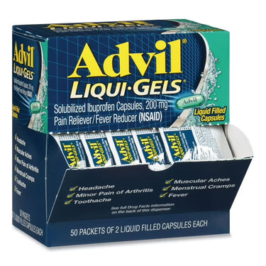 Advil Liqui-Gels Pain Reliever 200mg 2ct (50pck)