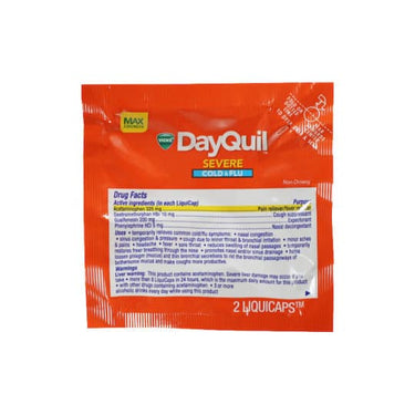 Vicks Dayquil Severe Cold & Flu 2ct (32pck)