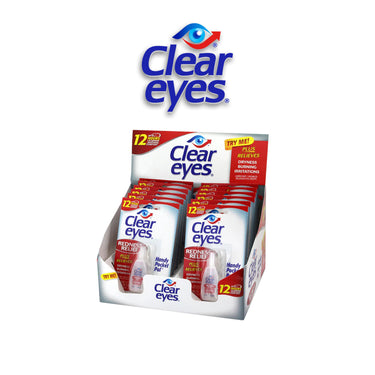 Clear Eyes Redness Relief Eye Drops 1ct (12pck)