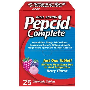 Pepcid Complete Acid Reducer + Antacid 1ct (25pck)