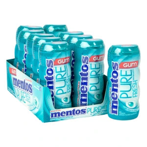 Mentos Sugar Free Gum 10ct (1Box)