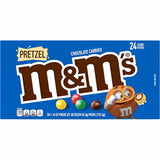 M&M'S Pretzel Milk Chocolate Candy King Size 1ct (24pck)