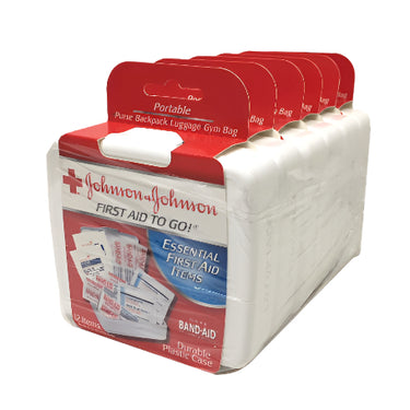J&J First Aid Travel Kit (6pck)