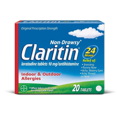 Claritin Allergy Relief 10mg 20ct (1pck)