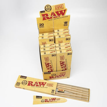 RAW Cones Classic King Size 20ct (12Pck)