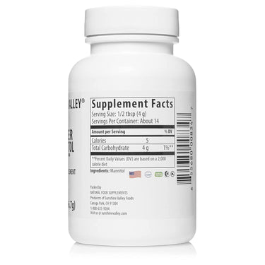 Sunshine Valley® Super Mannitol Powder Dietary Supplement 2oz (1pck)