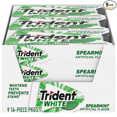 Trident White 16ct (9Pck)