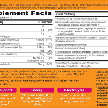Emergen-C Vitamin C Powder 1000mg 1ct (30pck)