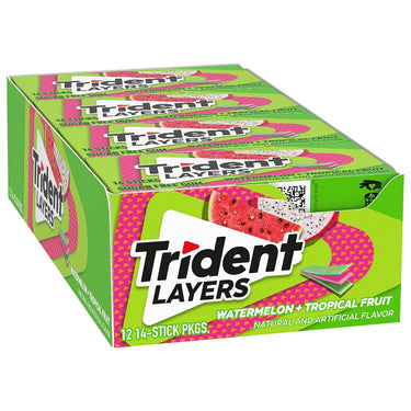 Trident Spearmint 14ct (12pck)