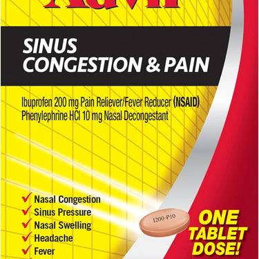 Advil Sinus Congestion & Pain 1ct (50pck)
