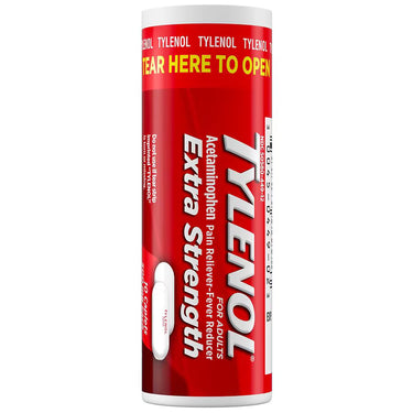 Tylenol® Extra Strength Acetaminophen Tablets 500mg 10ct (12pck)