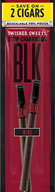 Swisher Sweet BLK Tip Cigarillos 2ct (15Pck)