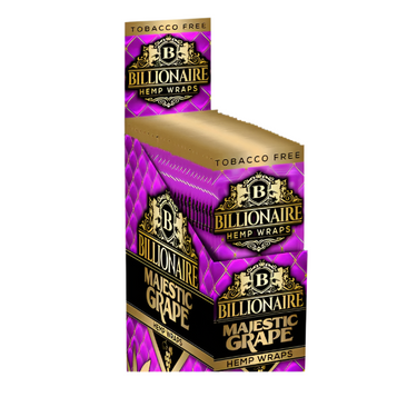 Billionaire Hemp Wraps Full Box 2ct (25pck)