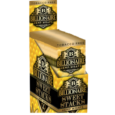 Billionaire Hemp Wraps Full Box 2ct (25pck)