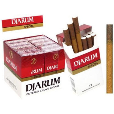 Djarum Filtered Clove Cigars 12ct (10Pck)