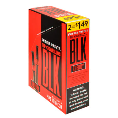 Swisher Sweet BLK Tip Cigarillos 2ct (15Pck)