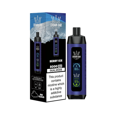 Al Fakher Pro 8000 Crown Bar Dual Mode Vape (10pck)