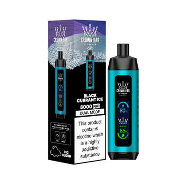 Al Fakher Pro 8000 Crown Bar Dual Mode Vape (10pck)