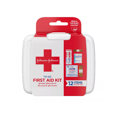 J&J First Aid Travel Kit (6pck)