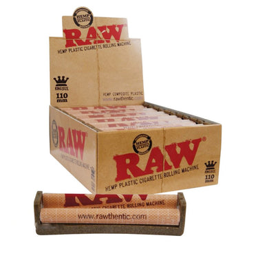 RAW Authentic Rolling Machine 110mm King Size- (12Pck)