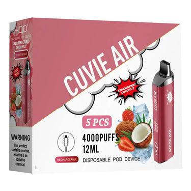 HQD AIR Disposable Vape 4000 (5pck)