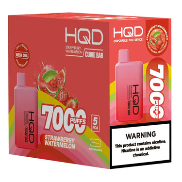 HQD BAR Disposable Vape 7000 (5pck)