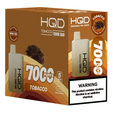 HQD BAR Disposable Vape 7000 (5pck)
