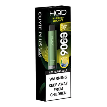 HQD PLUS 2.0 Zero Nicotine Disposable Vape 9000 (5pck)