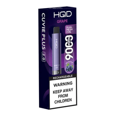 HQD PLUS 2.0 Zero Nicotine Disposable Vape 9000 (5pck)