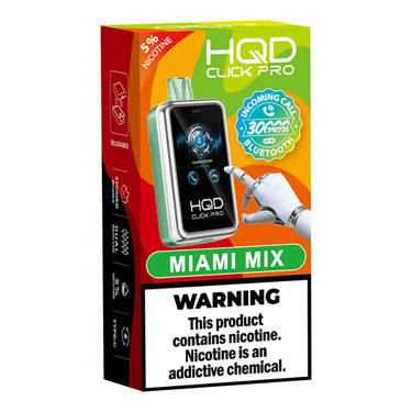 HQD Cuvie Click Pro Disposable Vape 30K (3pck)