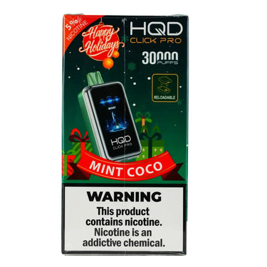 HQD Cuvie Click Pro Disposable Vape 30K (3pck)