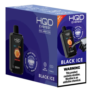 HQD CUVIE EVEREST Disposable Vape 25K (5pck)