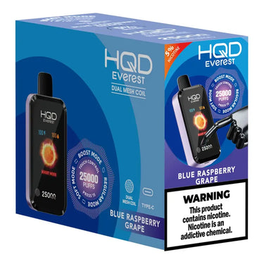 HQD CUVIE EVEREST Disposable Vape 25K (5pck)