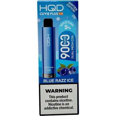 HQD PLUS 2.0 Disposable Vape 9K 5% (5Pck)