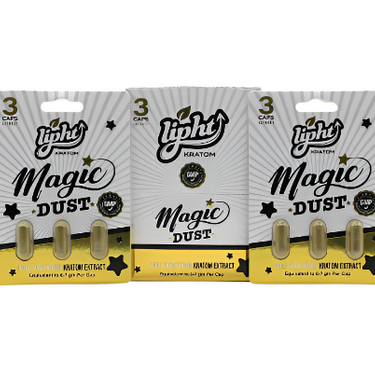 Lipht Kratom Extract Magic Dust 5 caps (12pck)