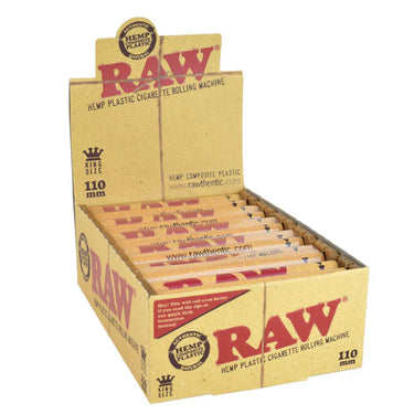 RAW Authentic Rolling Machine 110mm King Size- (12Pck)