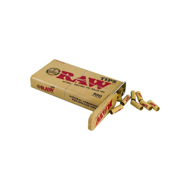 RAW Authentic PRE-ROLLED TIP 100CT (6Pck)