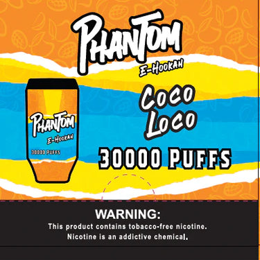 PHANTOM E-HOOKAH 5mg 6ct (1pck)