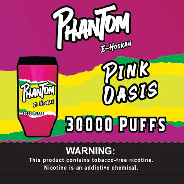 PHANTOM E-HOOKAH 5mg 6ct (1pck)