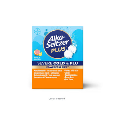 ALKA SELTZER PLUS COLD & FLU 25 pouches (1pck)