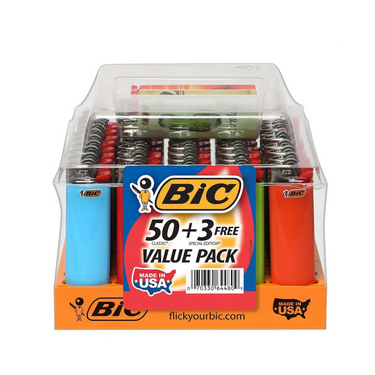 Bic Lighter Large 1ct (5pck)