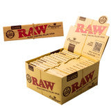 RAW Classic Connoisseur King Size Slim Tips Rolling Paper 32ct (24Pck)