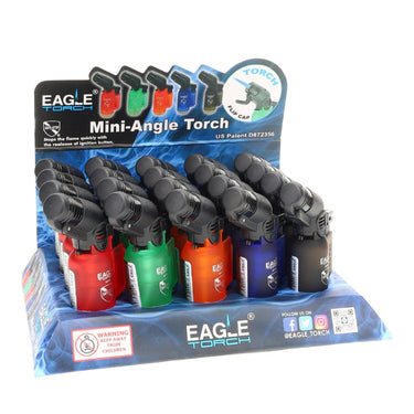Eagle Mini Angle Single Torch Lighter 1ct (5pck)