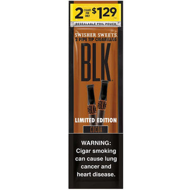 Swisher Sweet BLK Tip Cigarillos 2ct (15Pck)